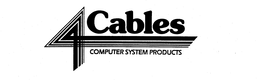 4 CABLES COMPUTER SYSTEM PRODUCTS trademark