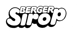 BERGER SIROP trademark