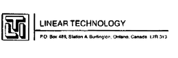 LTI LINEAR TECHNOLOGY trademark