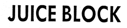 JUICE BLOCK trademark