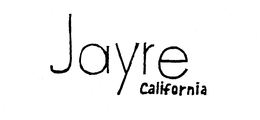 JAYRE CALIFORNIA trademark