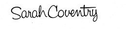 SARAH COVENTRY trademark