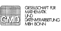 GMD GESELLSCHAFT FUR MATHEMATIK UND DATENVERARBEITUNG MBH BONN trademark