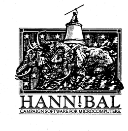 HANNIBAL CAMPAIGN SOFTWARE FOR MICROCOMPUTERS trademark