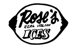 ROSE'S REAL ITALIAN ICES trademark