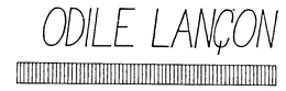 ODILE LANCON trademark