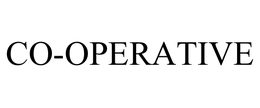 CO-OPERATIVE trademark