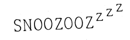SNOOZOOZZZZ trademark