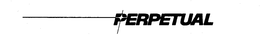 PERPETUAL trademark