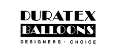 DURATEX BALLOONS DESIGNERS CHOICE trademark