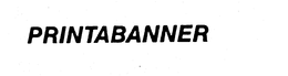 PRINTABANNER trademark