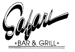 SAFARI BAR & GRILL trademark