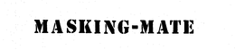 MASKING-MATE trademark
