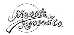 MACOLA RECORD CO. trademark