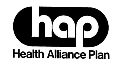 HAP HEALTH ALLIANCE PLAN trademark