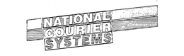 NATIONAL COURIER SYSTEMS trademark