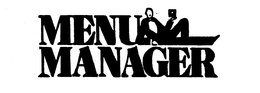 MENU MANAGER trademark
