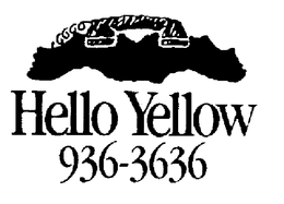 HELLO YELLOW 936-3636 trademark
