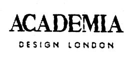 ACADEMIA DESIGN LONDON trademark