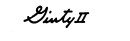 GINTY II trademark