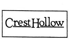 CREST HOLLOW trademark