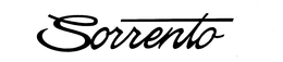 SORRENTO trademark