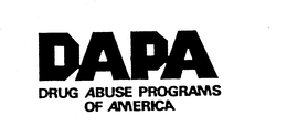 DAPA DRUG ABUSE PROGRAMS OF AMERICA trademark