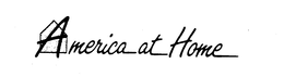 AMERICA AT HOME trademark