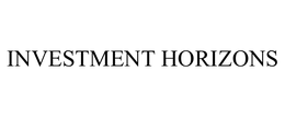 INVESTMENT HORIZONS trademark