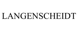LANGENSCHEIDT trademark
