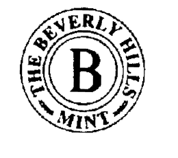 THE BEVERLY HILLS MINT B trademark