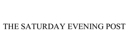 THE SATURDAY EVENING POST trademark