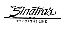 SINATRA'S TOP OF THE LINE trademark