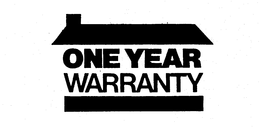 ONE YEAR WARRANTY trademark