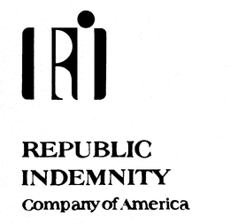 RI REPUBLIC INDEMNITY COMPANY OF AMERICA trademark