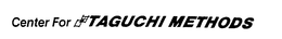 CENTER FOR TAGUCHI METHODS trademark