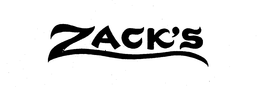 ZACK'S trademark