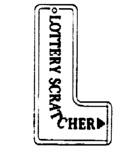 LOTTERY SCRATCHER trademark