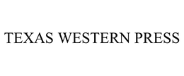 TEXAS WESTERN PRESS trademark