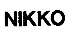 NIKKO trademark