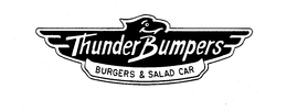 THUNDER BUMPERS BURGERS & SALAD CAR trademark