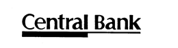 CENTRAL BANK trademark
