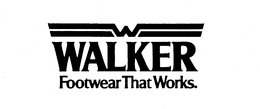 WALKER FOOTWEAR THAT WORKS. W trademark