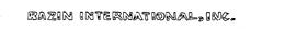 RAZIN INTERNATIONAL, INC. trademark