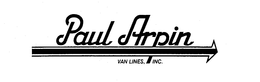 PAUL ARPIN VAN LINES, INC. trademark
