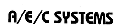 A/E/C SYSTEMS trademark