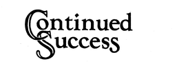 CONTINUED SUCCESS trademark