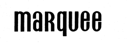 MARQUEE trademark