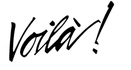 VOILA! trademark