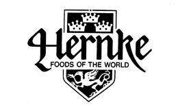 HERNKE FOODS OF THE WORLD trademark